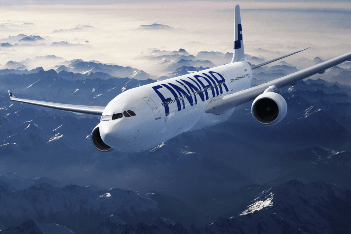 Finnairin lentokone Airbus A330